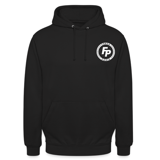 Sweat-shirt à capuche unisexe - noir