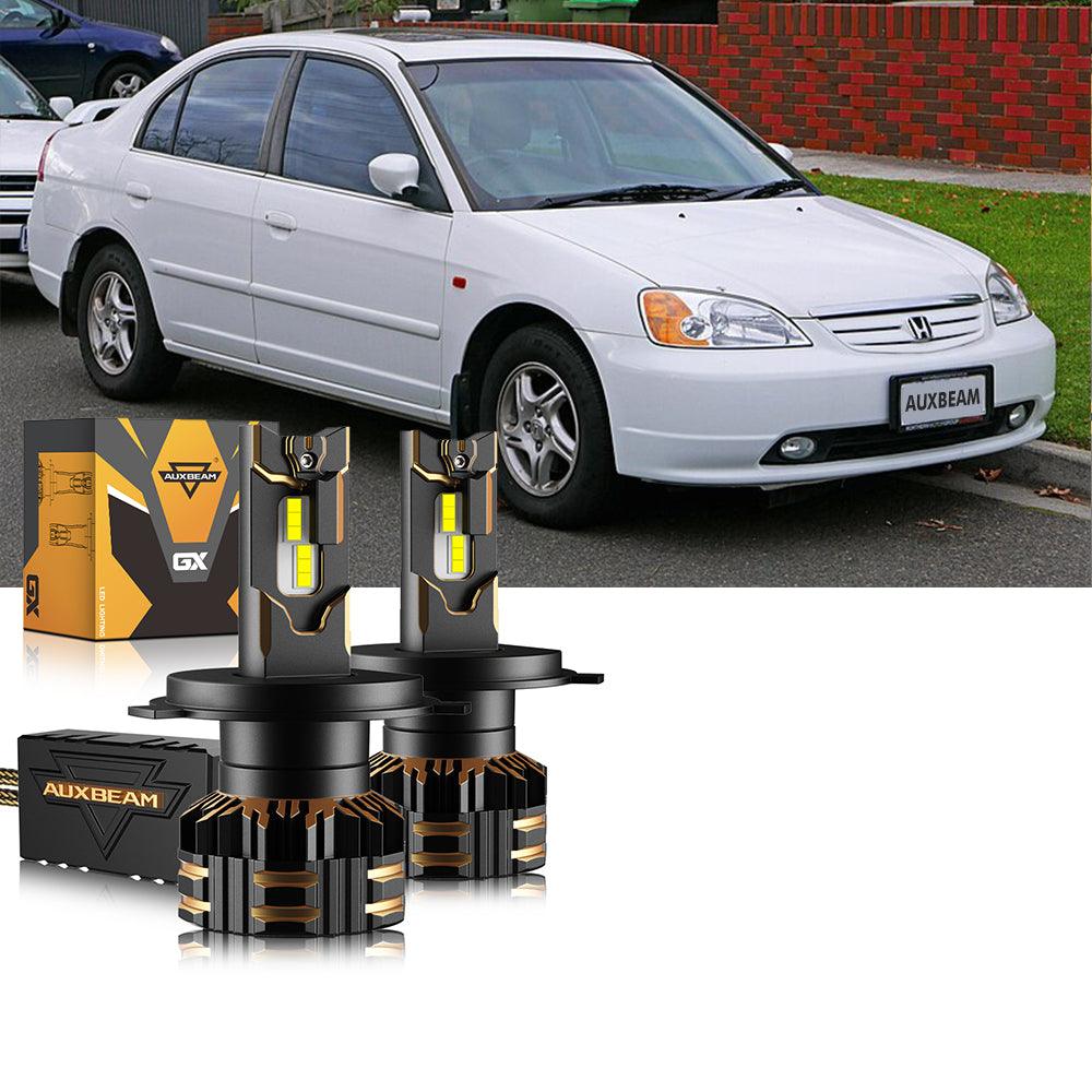 For 2000-2003 Honda Civic H4 LED Headlight Bulbs