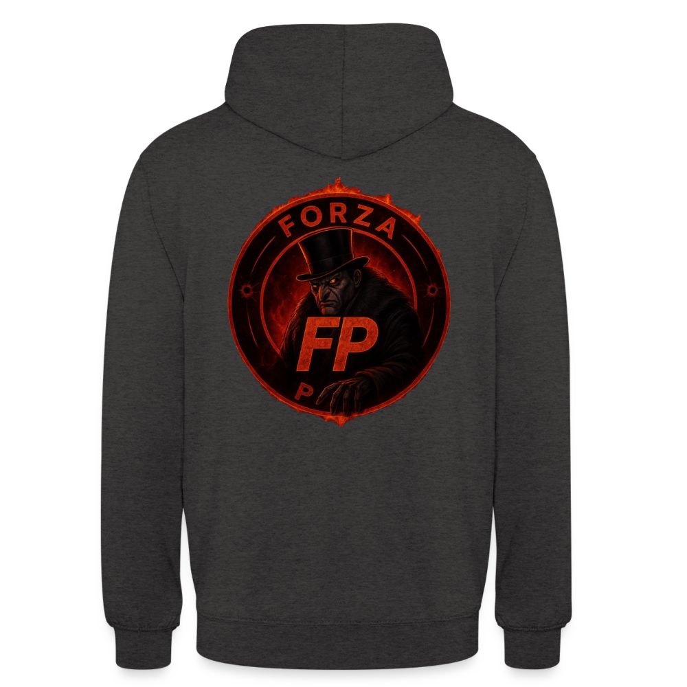 Sweat-shirt à capuche unisexe - charbon