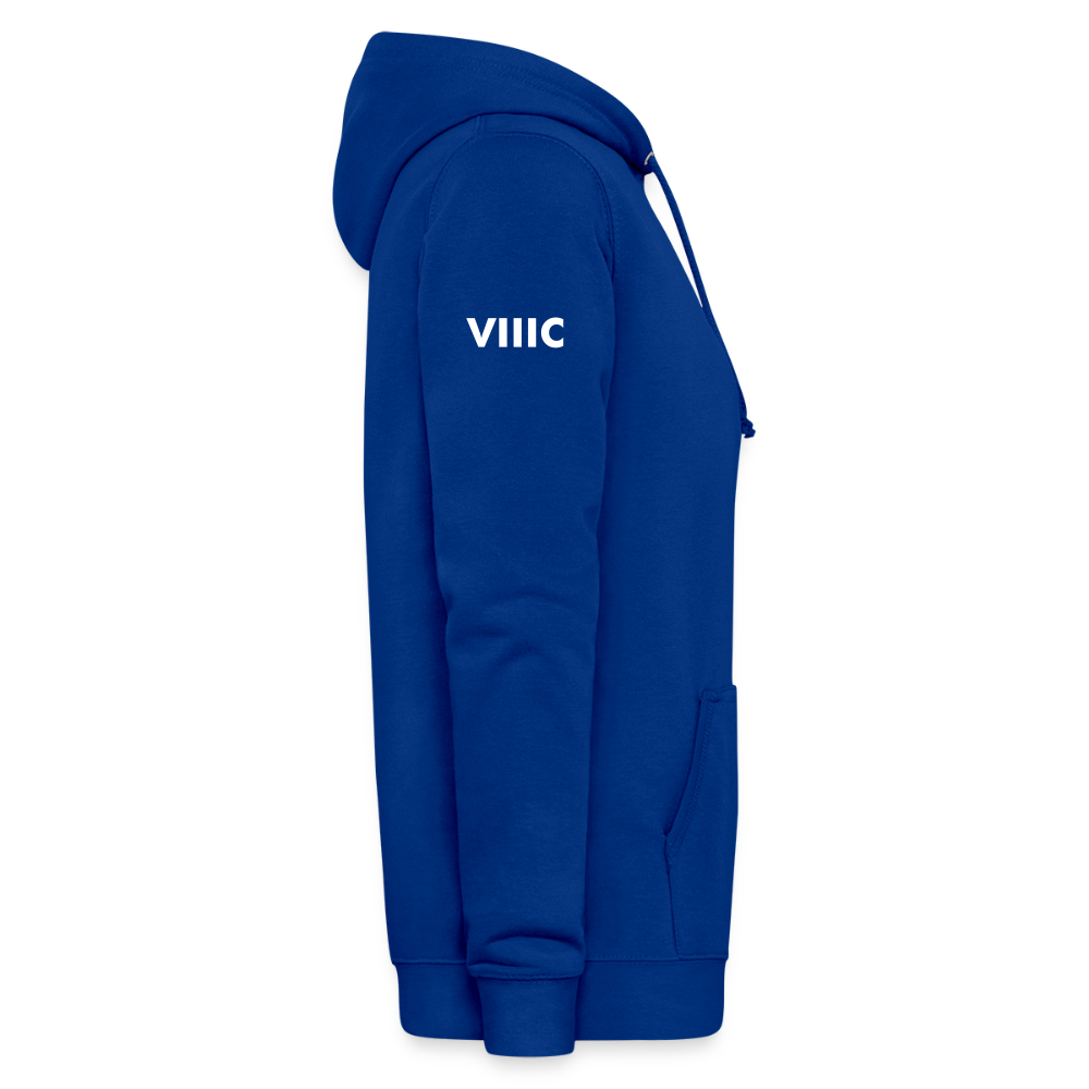 Sweat à capuche Femme - bleu royal