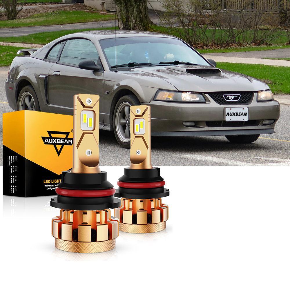 Para Ford Mustang SVT COBRA F-16 Plus Series 2003-2004 Canbus integrado grado automotriz 14000LM bombillas LED paquete de haz alto y bajo
