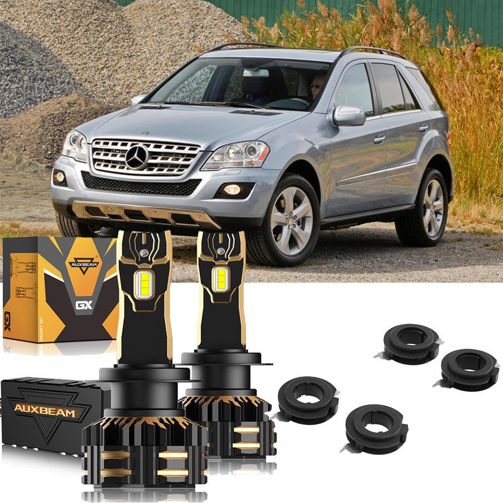 For 2009-2010 Mercedes Benz ML350 H7 LED Headlight Bulbs 