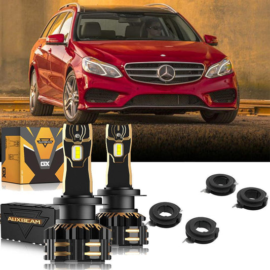 For 2015-2016 Mercedes Benz E350 H7 LED Headlight Bulbs 