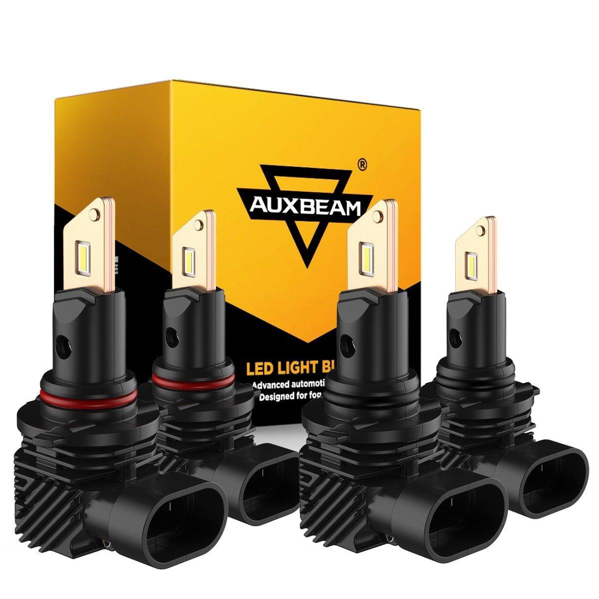 Sin ventilador e inalámbrico 1:1 Tamaño halógeno Serie Q10 8000ML 44W Bombillas de faros LED 6500K Blanco frío 