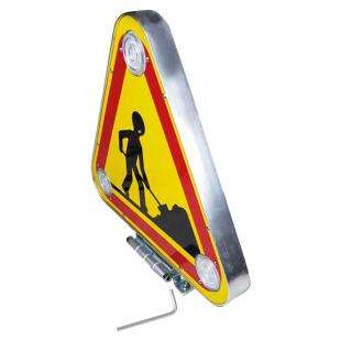 Triflash LED 500 mm Aluminio
