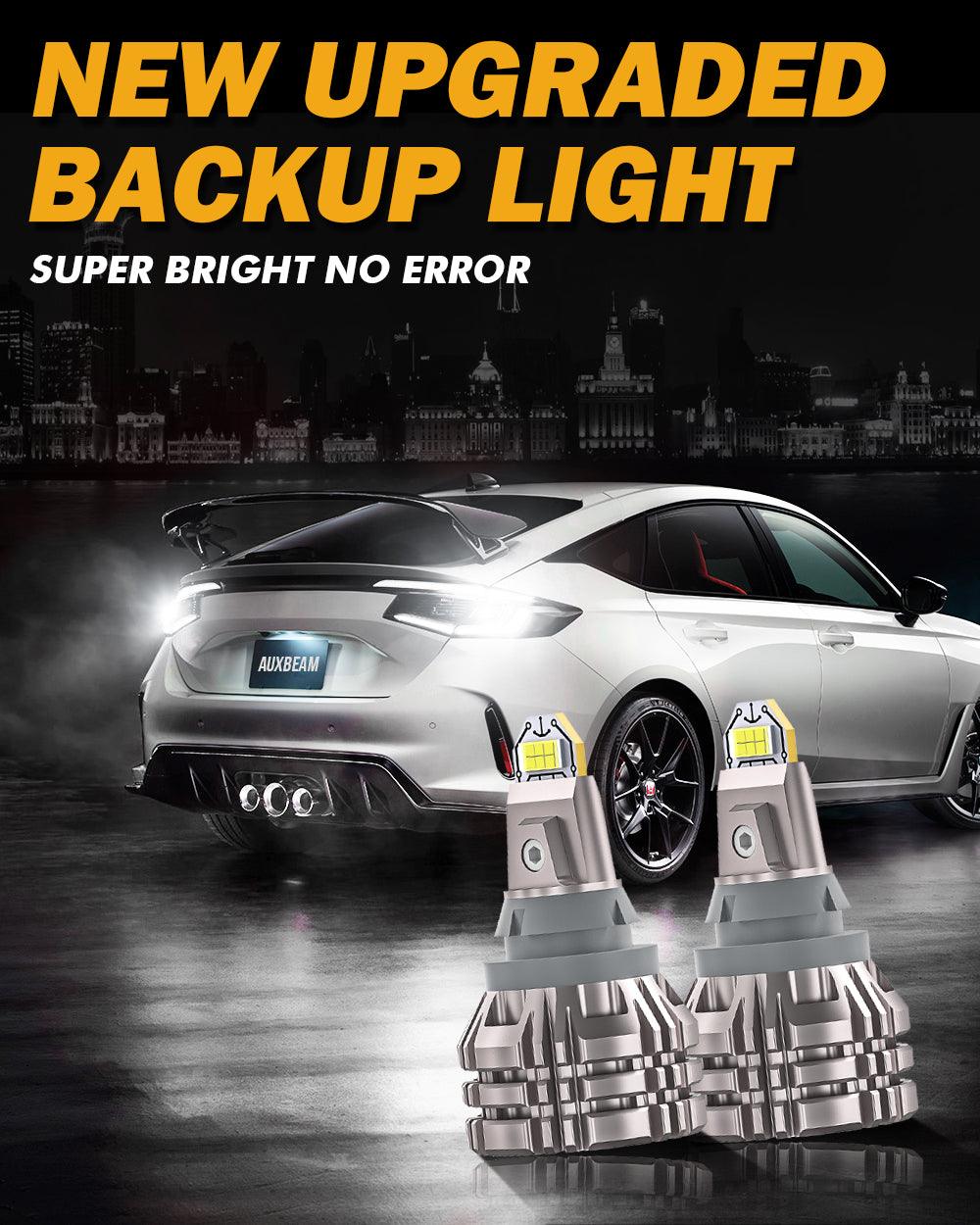 🔥912 921 T15 W16W LED Reverse Back-up Light Bulbs 44W 6000LM CAN-Bus Error Free 6500K White B2 Series | 2 Bulbs