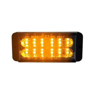 Feu de p￩n￩tration orange 2 rang￩es de leds
