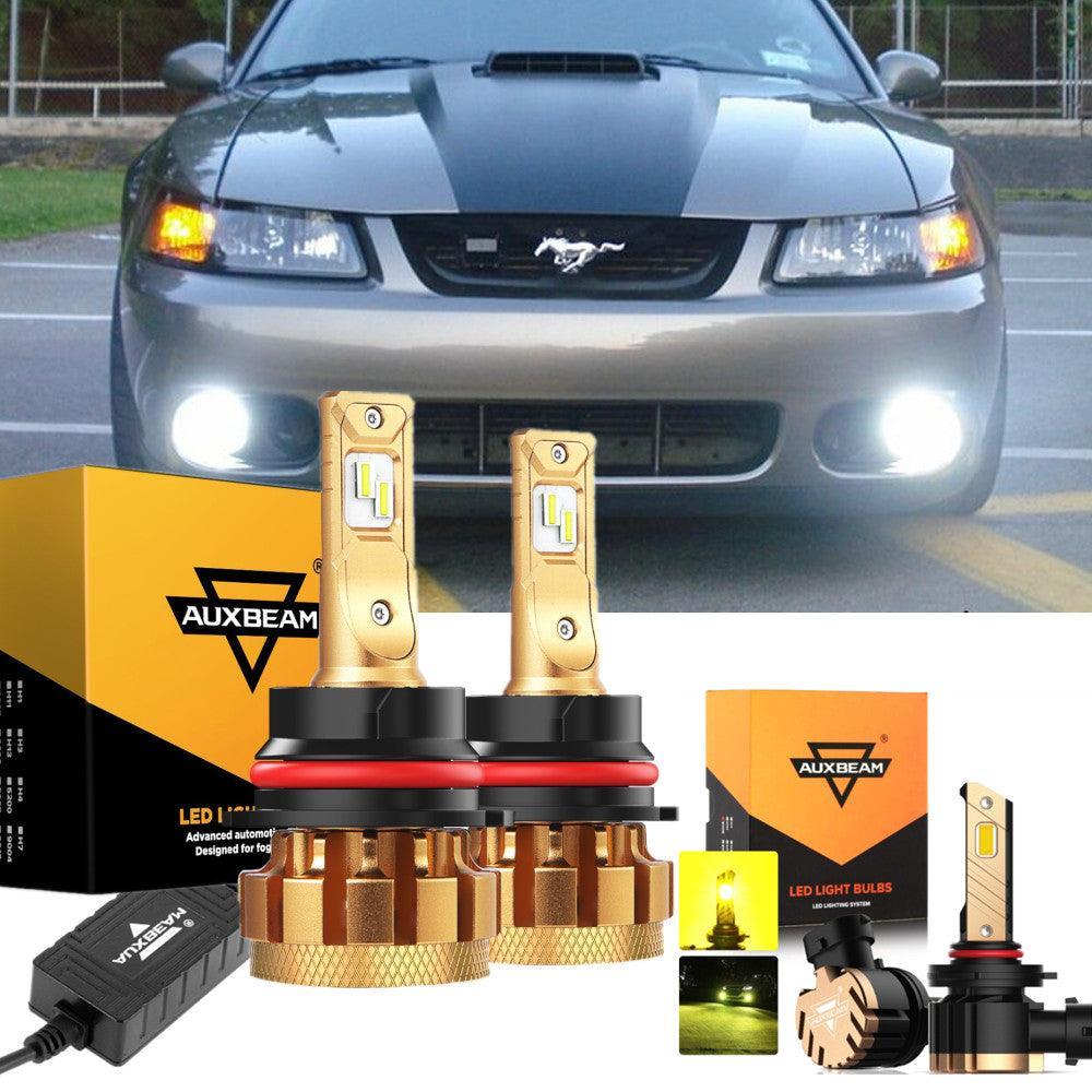 Para Ford Mustang SVT COBRA F-16 Plus Series 2003-2004 Canbus integrado grado automotriz 14000LM bombillas LED paquete de haz alto y bajo