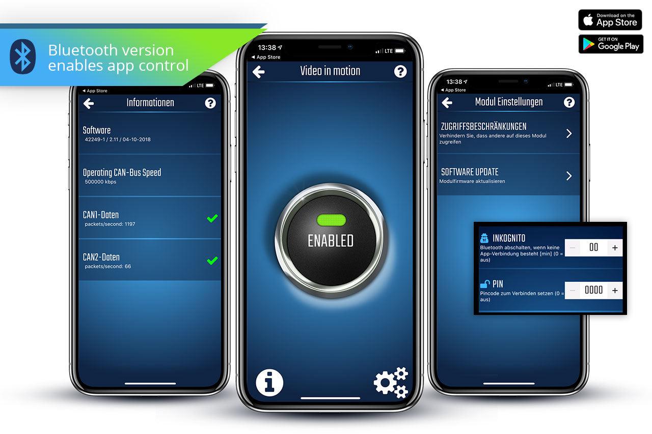 Video in motion for Comand 2.0, 2.5 Plug & Play - SPEED LIGHT