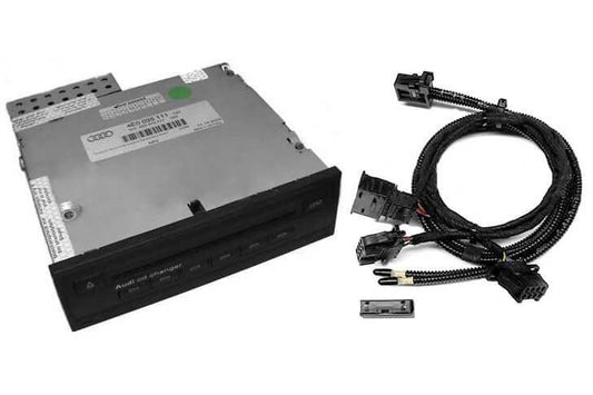 CD changer retrofit kit with mp3 for Audi A8 4E - SPEED LIGHT