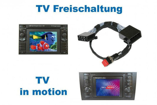 Video in motion "Plug & Play" for VW MFD, Audi RNS-D (Navi+) - SPEED LIGHT