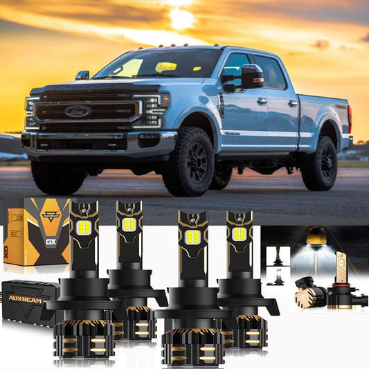 Paquete de bombillas LED para faros delanteros Ford F-250 Super Duty H13 2020 