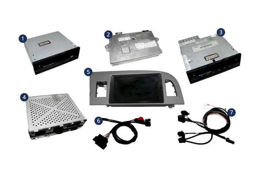 MMI-High Retrofit for Audi A6 4F - left hand traffic - SPEED LIGHT