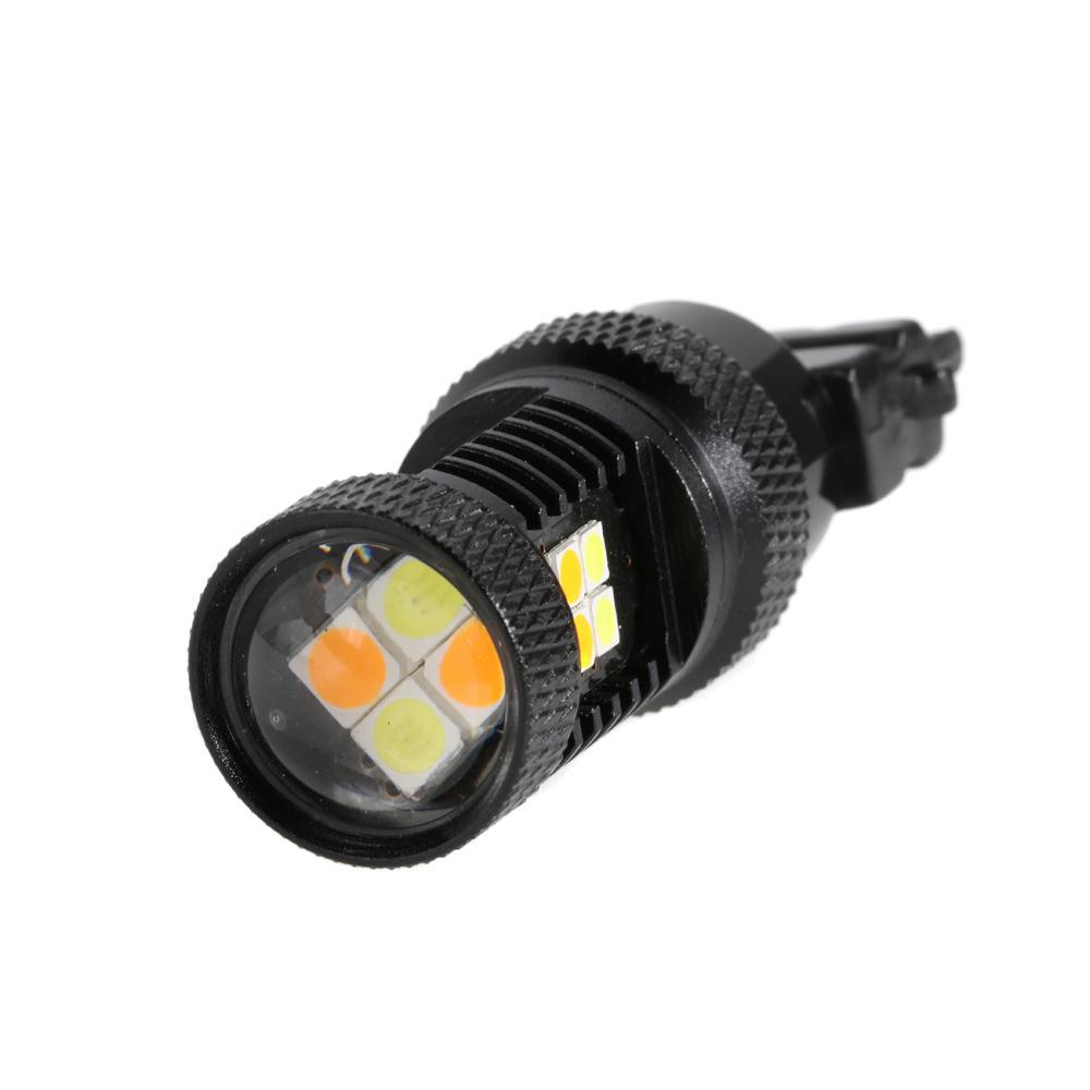 For 2009-2015 Toyota Tacoma 3157 DRL&Turn Signal Light Dual Color Lighting Switchback White&Amber