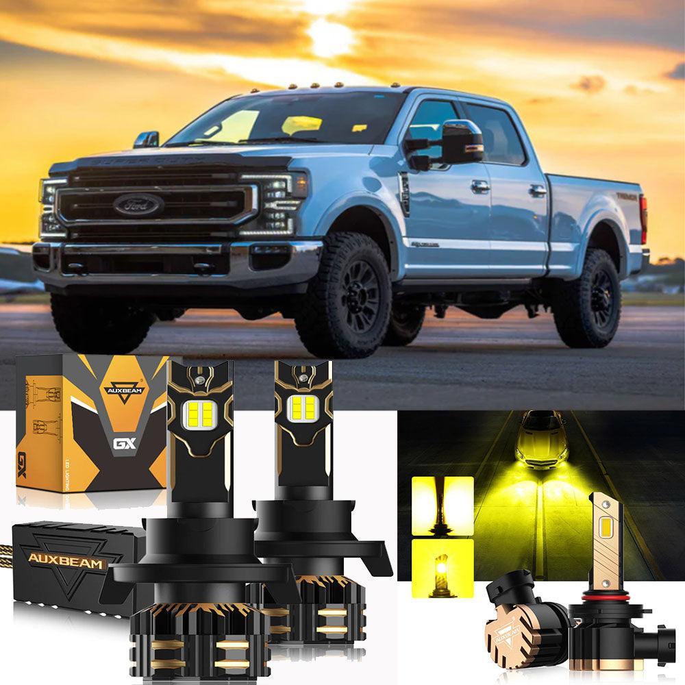 Para bombillas LED H13 para Ford F-250 Super Duty 2011-2019 