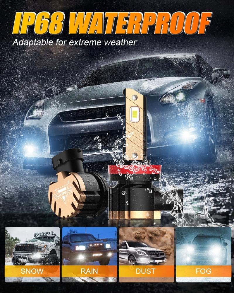 (2pcs/set) H11/H8/H9 8000LM Cool White/Yellow Z3 LED Fog Light/DRL BULBS 44W