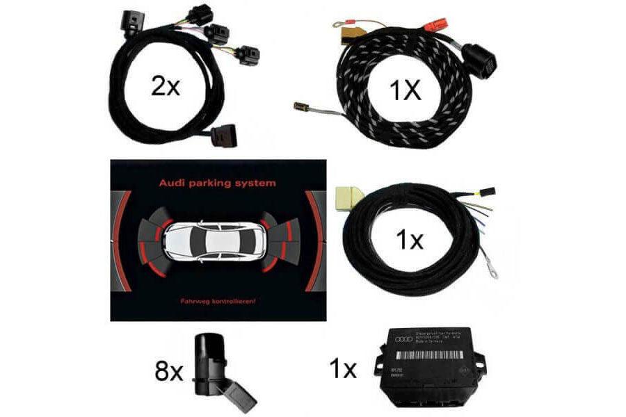 APS+ Audi Parking System Plus Front & Rear Retrofit for Audi Q7 4L - SPEED LIGHT