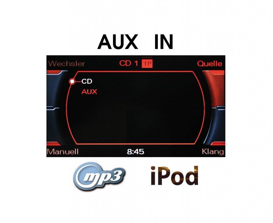 AUX-IN Radio Concert, Symphony retrofit for Audi - SPEED LIGHT
