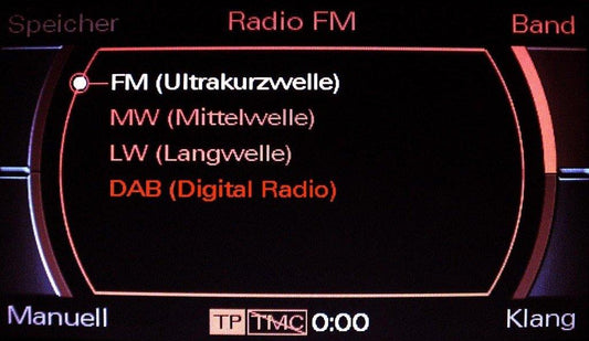 DAB Digital Radio - wiring for Audi A6 4F MMI 2G - SPEED LIGHT