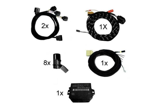 APS Audi Parking System Plus Front & Rear Retrofit for Audi A4 B7 - SPEED LIGHT