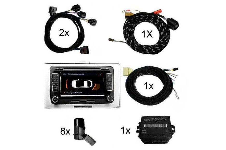 Park Pilot with OPS Front & Rear retrofit for VW Golf 6 (VI) - SPEED LIGHT