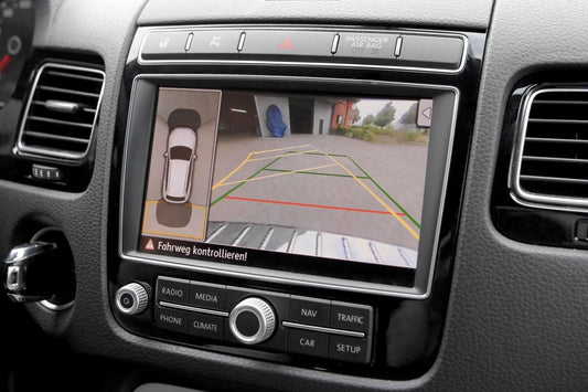 Area view - 4 camera system for VW Touareg 7P - SPEED LIGHT