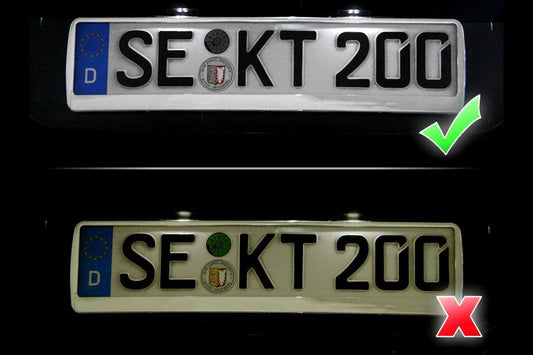 Complete set LED license plate light for VW Touareg 7P - SPEED LIGHT