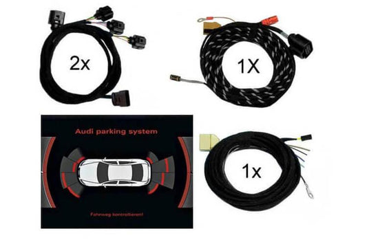 Audi Parking System Front + Rear Wiring for Audi A8 4E - SPEED LIGHT