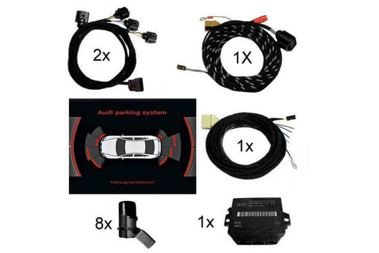 APS Parking System Plus Front & Rear Retrofit for Audi A8 4H - SPEED LIGHT