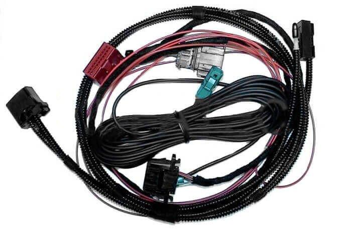 TV Tuner cable set with Fiber Optic for Audi Q5 8R - SPEED LIGHT