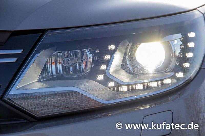 Bi-Xenon headlights LED DRL upgrade for VW Touareg 7P with, without air suspension - SPEED LIGHT