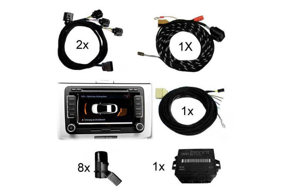 Complete set Park Pilot Front + Rear incl. OPS for VW Amarok - SPEED LIGHT