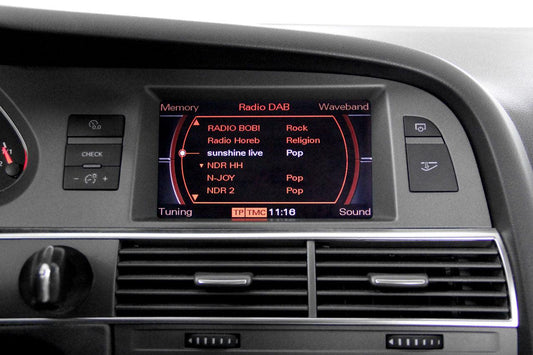 FISTUNE DAB, DAB+ Integration for Audi MMI 2G - SPEED LIGHT