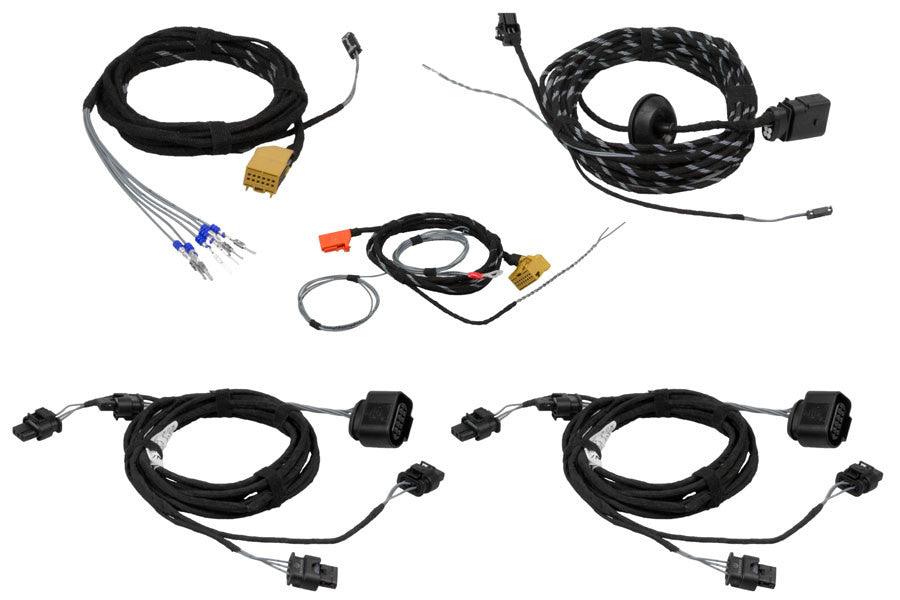 Cable Set Park Pilot with OPS Front + rear Retrofit for VW Touareg 7P - SPEED LIGHT