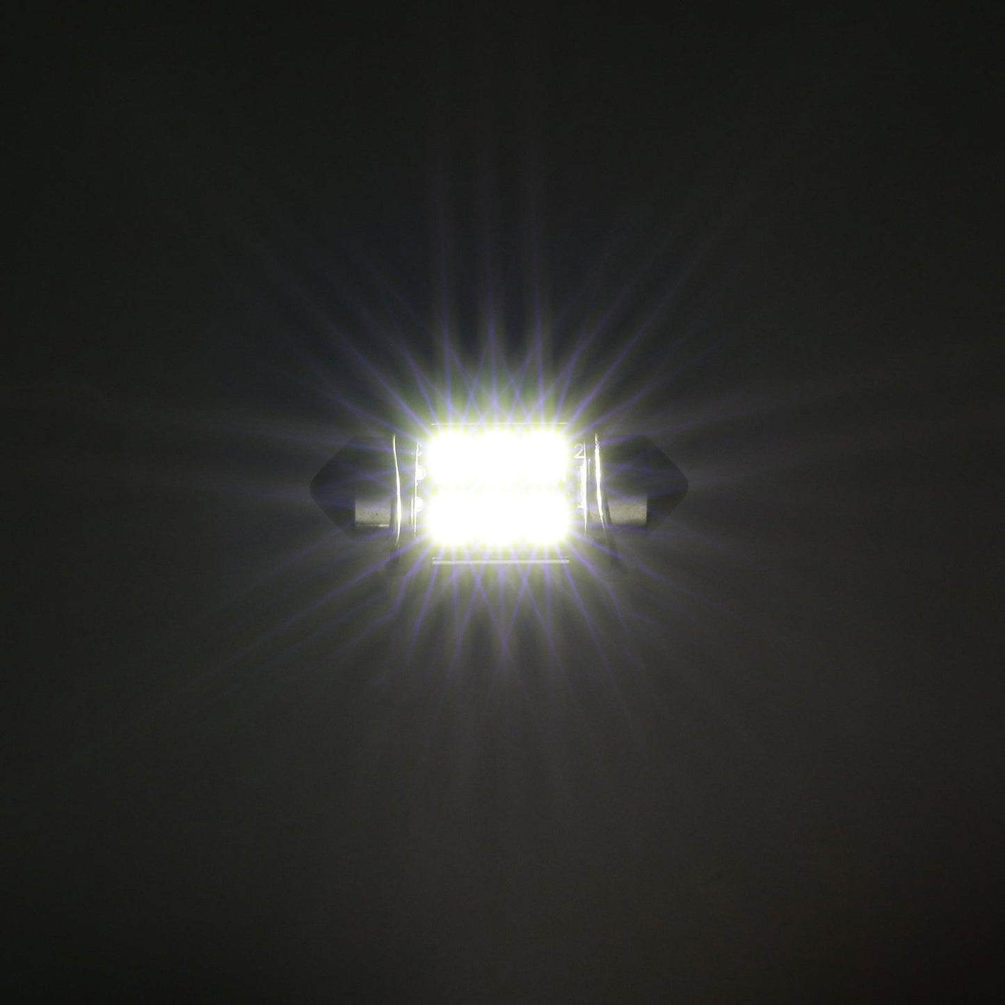 31MM DE3175 DE3021 DE3022 1.22" Festoon LED Interior/Dome/Map/License Plate Light Bulbs 2.7W 200LM 6500K White | 2 Bulbs