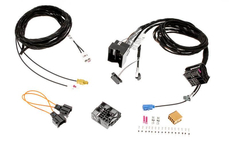 Cable set retrofit MMI basic to MMI 3G High for Audi A4 8K, A5 8T - SPEED LIGHT