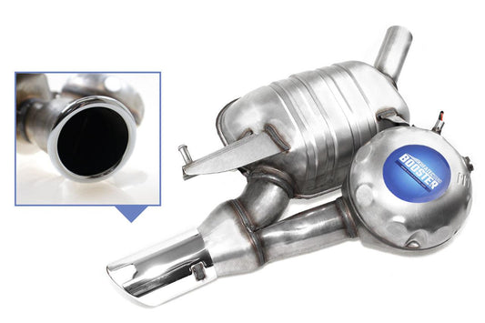 Original rear silencer right incl. sound generator for Audi A6, A7 4G - SPEED LIGHT