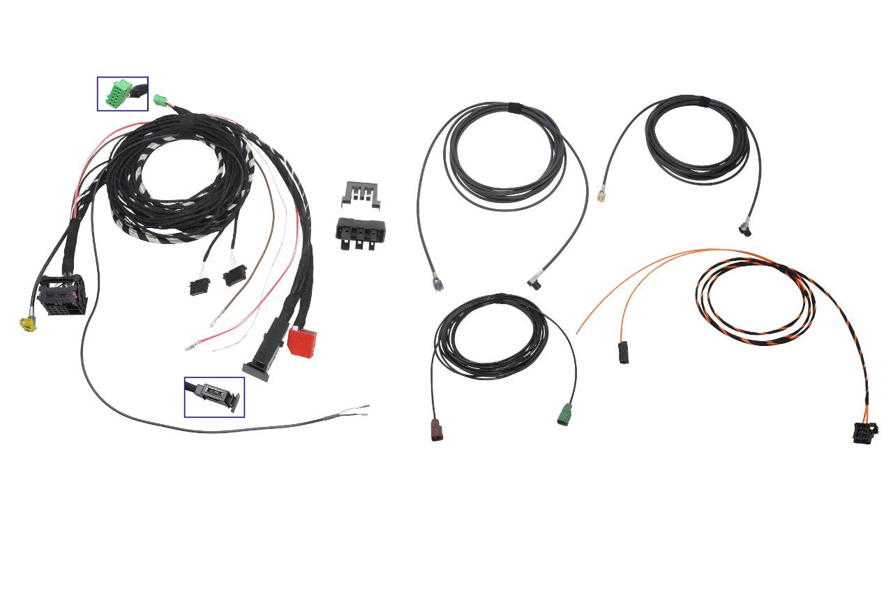 Rear Seat Entertainment System cable set for Audi A8 4H - SPEED LIGHT