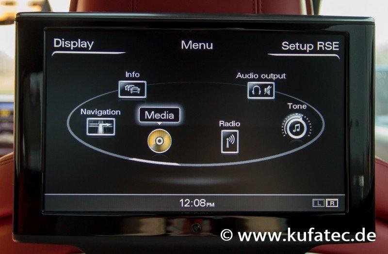 Rear Seat Entertainment System cable set for Audi A8 4H - SPEED LIGHT