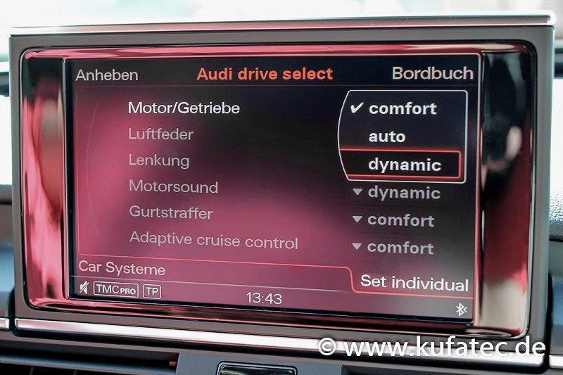 Complete kit Active Sound incl. Sound Booster for Audi A6, A7 4G - SPEED LIGHT