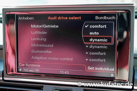 Complete kit Active Sound incl. Sound Booster for Audi A6, A7 4G - SPEED LIGHT
