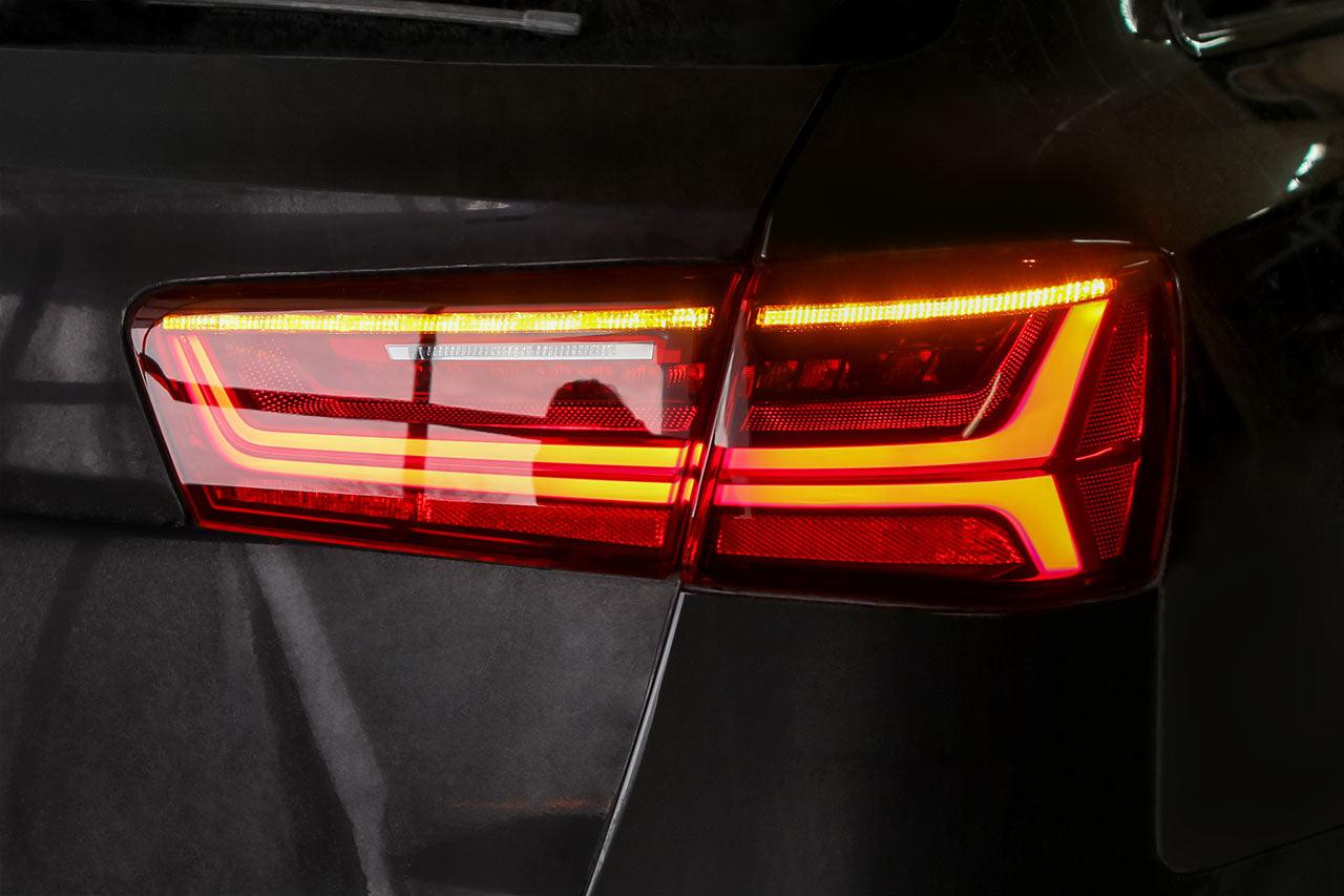 Complete set LED Facelift Rear Lights with dynamic turn signal for Audi A6 4G Avant - SPEED LIGHT