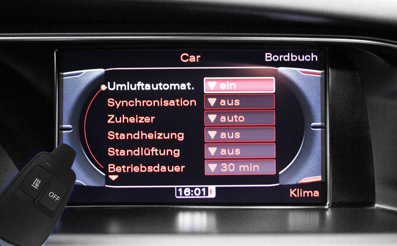 Retrofit kit auxiliary heating for Audi Q5 8R - SPEED LIGHT