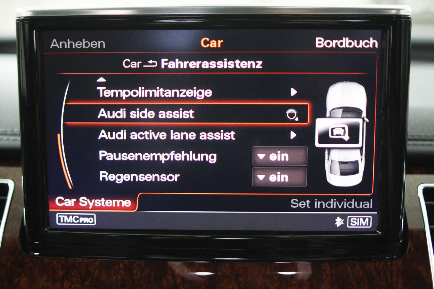 Audi side assist Retrofit for Audi A8 4H - SPEED LIGHT