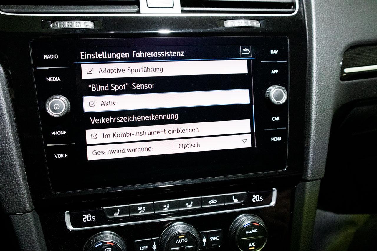 Blind Spot Sensor incl. Rear Traffic Alert for VW Golf 7 - SPEED LIGHT