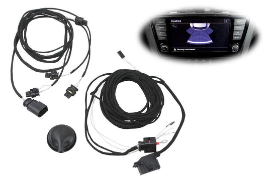 Complete set Park Pilot - Rear for VW Touran 5T - SPEED LIGHT