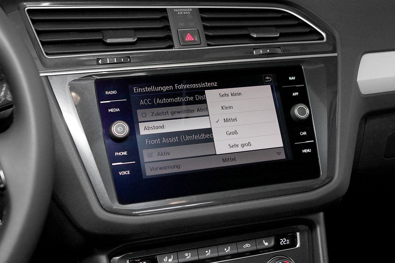 Automatic distance control (ACC) for VW Tiguan AD1, BW2 - SPEED LIGHT