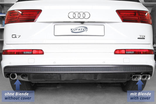 Installation kit SQ7 exhaust system for Audi Q7 4M - SPEED LIGHT