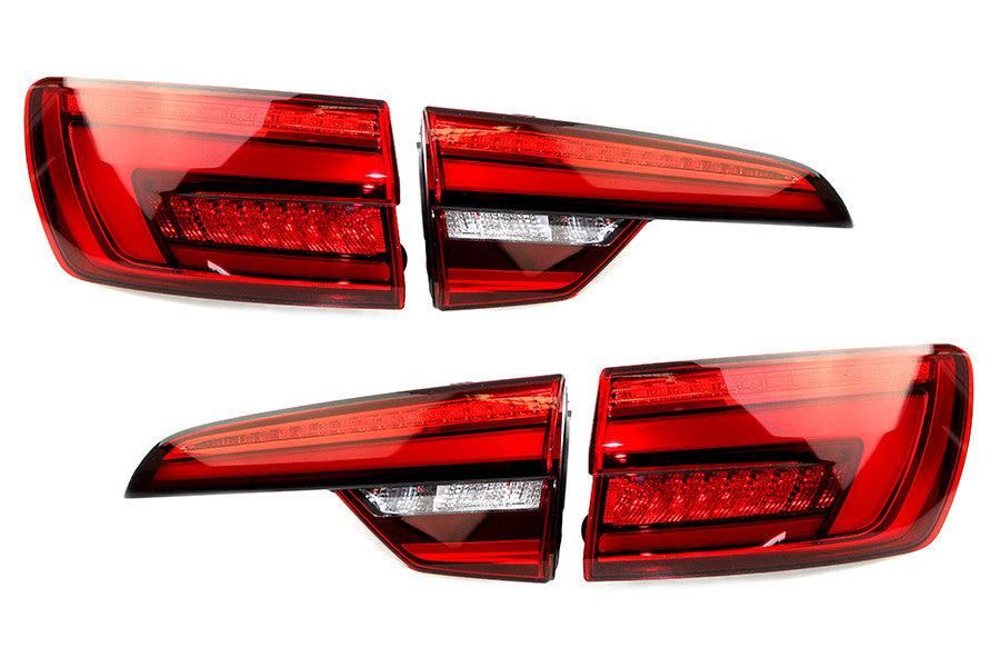 Complete kit LED taillights with dynamic turn signal for Audi A4 B9 Avant - SPEED LIGHT