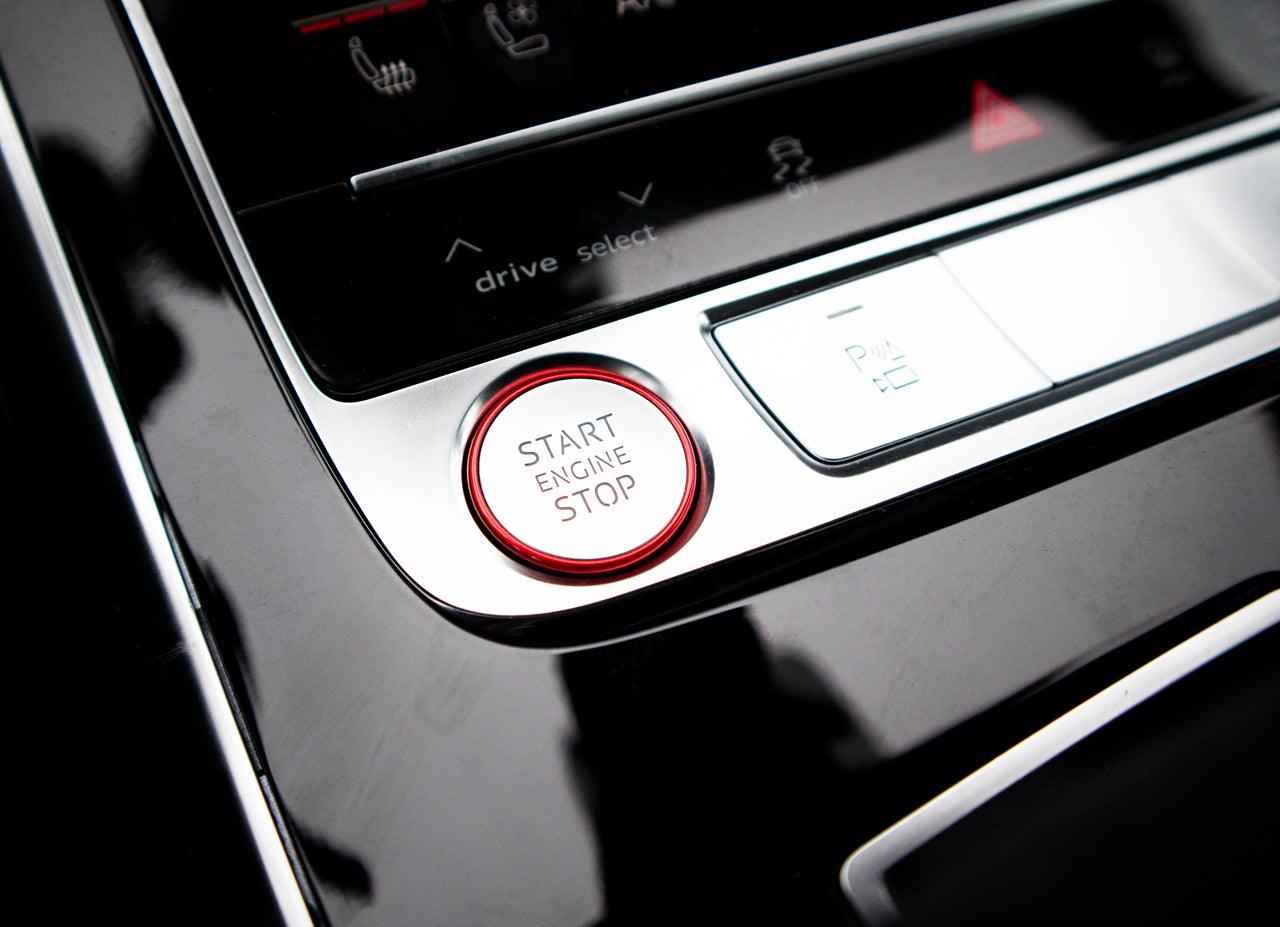 Original engine start button red for Audi A4 8W, A5 F5, Q5 FY - SPEED LIGHT